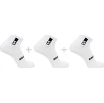 Salomon ponožky Everyday Ankle 3-Pack white/white - M