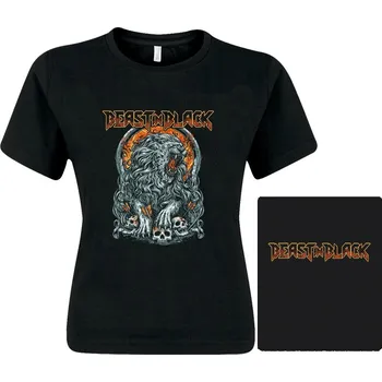 dámské triko Beast In Black - lion