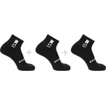 Salomon ponožky Everyday Ankle 3-Pack black/black - M