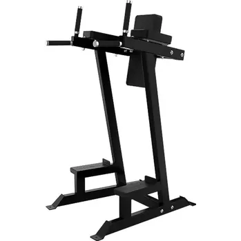 TRUESTEEL Samostojná bradla s přednožováním Černá