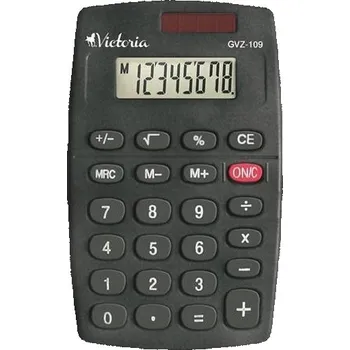 Kalkulačka Kalkulačka kapesní "GVZ-109", 8místný displej, VICTORIA