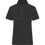 James&Nicholson Dámské polo triko JN1301 Black L