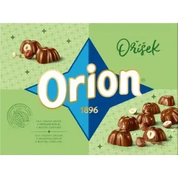 Bonboniéra Bonboniéra ORION Oříškový sen 147 g (lískový oříšek v oříškové náplni a mléčné čokoládě)