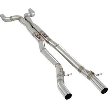 Střední díl výfuku Středová trubka, pravá-levá + X-pipe Supersprint 131413