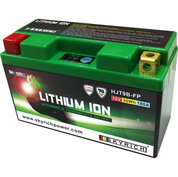 Motobaterie Motobaterie Skyrich HJT9B-FP Lithium (12V, 3Ah, 180A, 36Wh)
