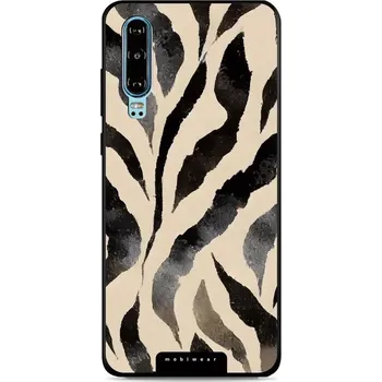 Pouzdro na mobilní telefon Lesklý kryt Mobiwear Glossy - Huawei P30 - GA53G Zebří (Prémiové lesklé pouzdro, obal, kryt Mobiwear Glossy na mobil Huawei P30 - GA53G Zebří, materiál Plast + TPU silikon - krytí po všech stranách, neošoupatelný potisk, tenké provedení, možnost přichycen