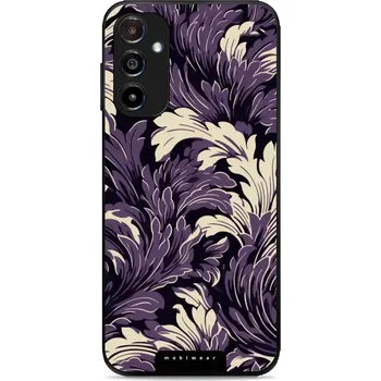 Pouzdro na mobilní telefon Lesklý kryt Mobiwear Glossy - Samsung Galaxy A14 / A14 5G - GA46G Fialové rostliny (Prémiové lesklé pouzdro, obal, kryt Mobiwear Glossy na mobil Samsung Galaxy A14 / A14 5G - GA46G Fialové rostliny, materiál Plast + TPU silikon - krytí po všech stranách,)