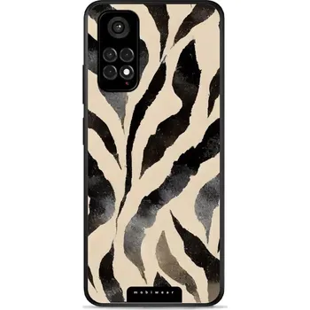 Pouzdro na mobilní telefon Lesklý kryt Mobiwear Glossy - Xiaomi Redmi Note 11 / 11S - GA53G Zebří (Prémiové lesklé pouzdro, obal, kryt Mobiwear Glossy na mobil Xiaomi Redmi Note 11 / 11S - GA53G Zebří, materiál Plast + TPU silikon - krytí po všech stranách, neošoupatelný potisk,)