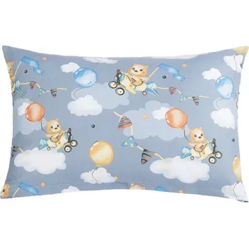 Polštář Bellatex Polštářek VIOLA, Medvídek v letadle - 40x60 cm