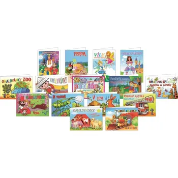 omalovánky Omalovánky A5 mix