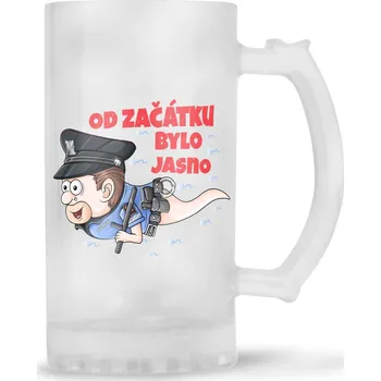 Sklenice Korbel Policejní spermie