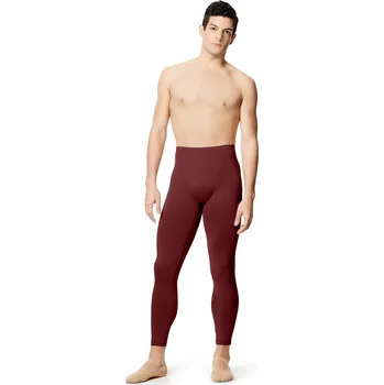 Pánské legíny Lulli,Kotníkové legíny LUB304M, vínová M