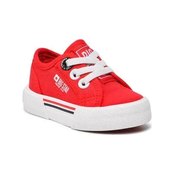 Dámská obuv Tenisky Big Star Shoes JJ374162 Červená 18