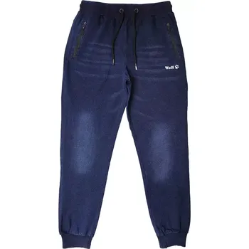 Sportovní kalhoty Wolf T2461 - IMITACE RIFLOVINY vel. 134,140,152 modré