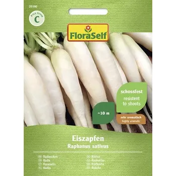 Semeno Ředkev bílá Eiszapfen FloraSelf