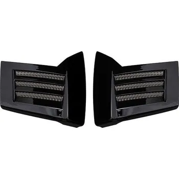 Helma na motorku LS2 Helmets LS2 MX437 EVO AIR VENT REAR GLOSS BLACK