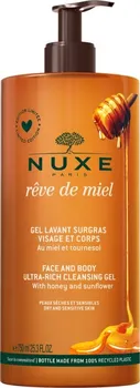 Sprchový gel NUXE Rêve de Miel zvláčňující sprchový gel na tělo i obličej