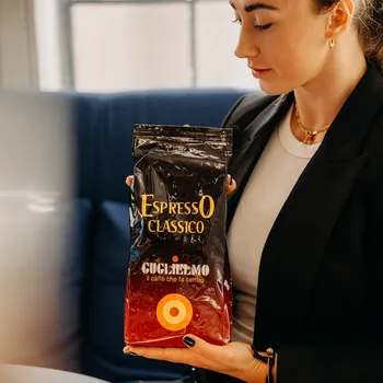 Káva Caffe Guglielmo Espresso Classico 1 kg Zrnková káva