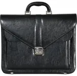 Aktovka REAbags 7173B-TR - černá/nikl