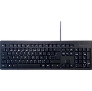 Klávesnice KENSINGTON Kensington/Drátová USB/CZ layout/Černá 1500109CZ