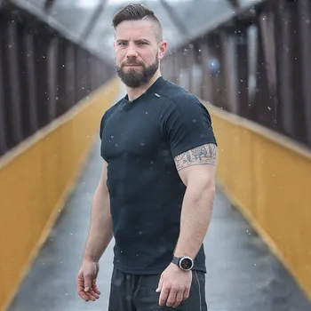 Pánské tričko TERMOVEL Pánské tričko RUN SHORT M černé BARVA: černá, VELIKOST: L