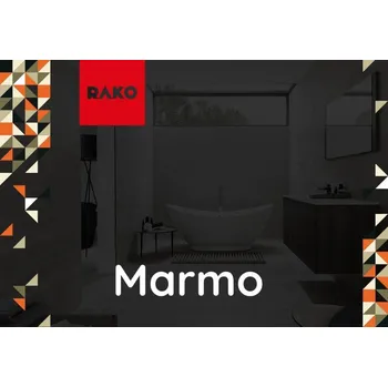 Dlažba RAKO MARMO T0055 25 cm x 33 cm x 0,8 cm šedá 1,5 m2