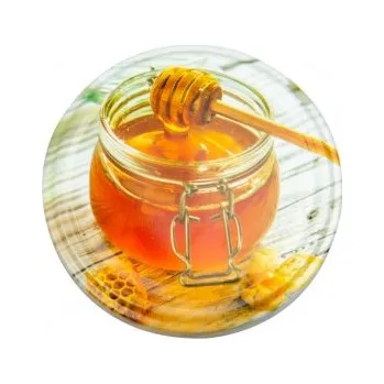 Víčko na sklenici na med se závitem - sklenice s medovkou