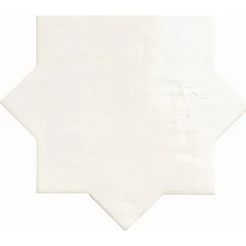 Dlažba NATUCER ARGILE N27619 18 cm x 18 cm x 1 cm bílá 0,52 m2