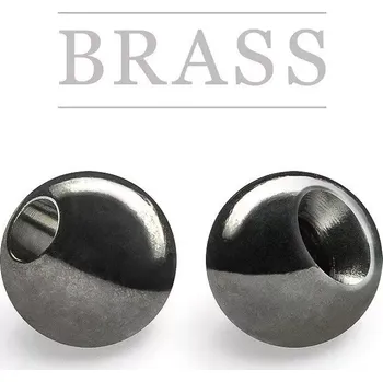 Knápek Brass Beads Regular Black Nickel 1,5mm