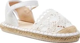 Dívčí baleríny Espadrilky Mayoral 45554 Bílá 33