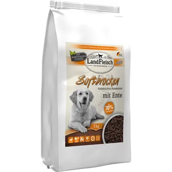 Krmivo pro psa Landfleisch Dog Softbrocken s kachním masem 5 kg