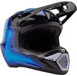 Mx Helma Fox V3 Volatile Helmet Black / Blue, Velikost S (55-56cm)