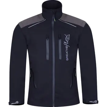Pánská softshellová bunda Arbortec Forestwear Arbortec pracovní bunda Breatheflex Pro Work černá XL