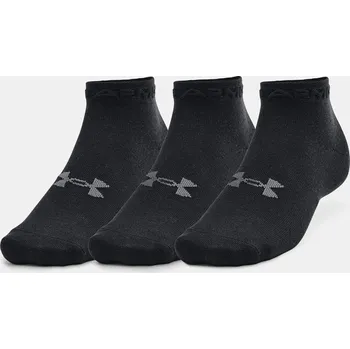 Under Armour Ponožky Essential Low Cut 3Pk - černé - 1365745-001 Velikosti: M