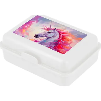 Svačinový box Box na svačinu Baagl Jednorožec Království – s přepážkou