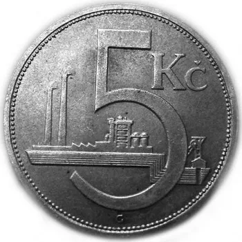 Mincovna Kremnica Stříbrná mince 5 Kč | 1930 | 7 g
