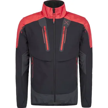 Pánská bunda MONTURA bunda BRAVE 2 JACKET černo/červená S