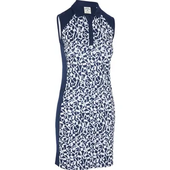 Dámské šaty CALLAWAY Two-Tone Geometric dámské šaty modro-bílé Velikost oblečení: XS + Dárková krabička týček