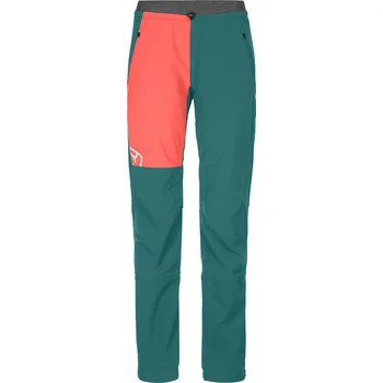 Dámské kalhoty Ortovox Berrino Pants Size: S, Color: Pacific Green