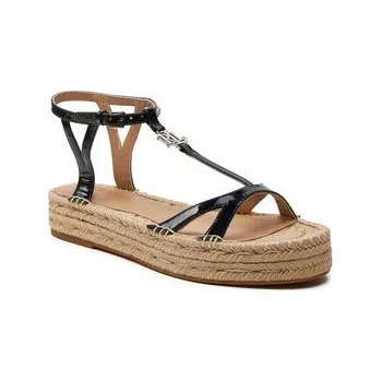 Dámské mokasíny Lauren Ralph Lauren Espadrilky 802935579001 Černá 39