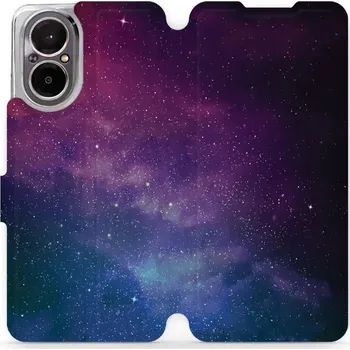 Pouzdro na mobilní telefon Flipové pouzdro Mobiwear - Realme C67 - V147P Mlhovina (Knížkové flip pouzdro, obal, kryt na mobil Realme C67 - V147P Mlhovina, materiál Umělá kůže + TPU - ochrana 360°, stojánek, silikonová vanička, magnetické zavírání)