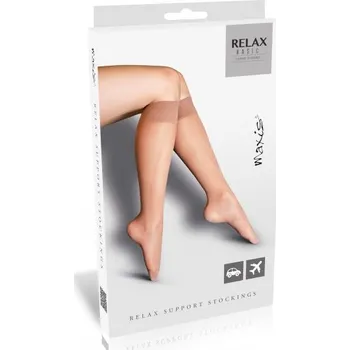 MAXIS Relax Basic lýtkové punčochy , Velikost XL, Barva černá