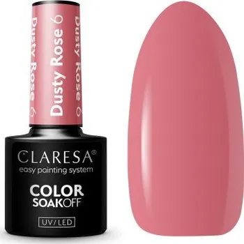 Gel lak CLARESA Dusty Rose 6