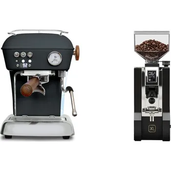 Kávovar Ascaso Dream PID, Anthracite + Eureka Mignon XL, CR black