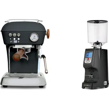 Kávovar Ascaso Dream PID, Anthracite + Eureka Atom Specialty 75, black