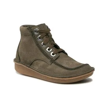 Pracovní obuv Kotníková obuv Clarks Funny Cedar 261738864 Khaki 37