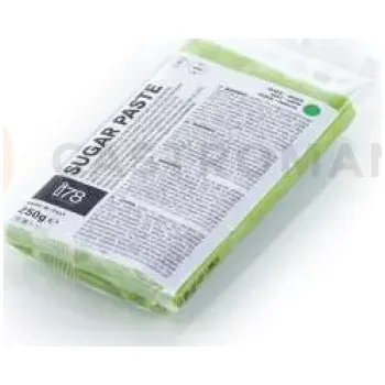 Výroba svíčky Cukrová pasta, zelená, 250 g | SILIKOMART, i78 Decoration