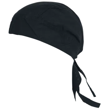 Šátek Bandana z Šatka - Motorkářská šatka - černá