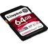 Paměťová karta Kingston Canvas React Plus SDXC 64 GB UHS-II U3 V90