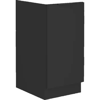 Koupelnový nábytek LEMPERT Dolní skříňka SIENA 10 (40 cm) - černá / černá